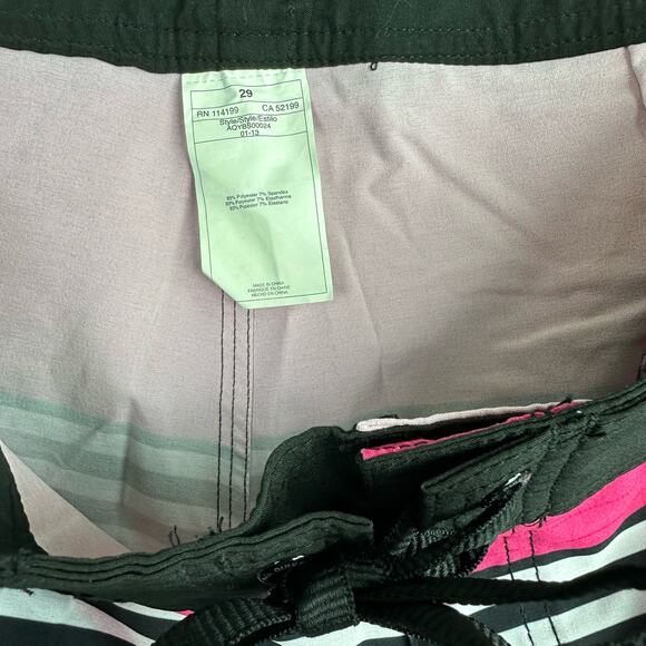 Quiksilver You Know This Men’s 29 Board Shorts Stretch Stripes - Picture 3 of 8